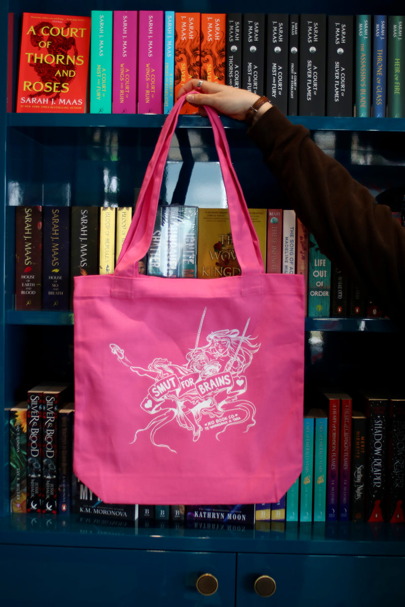 Smut For Brains Tote Bag (Art by Pepper Raccoon)